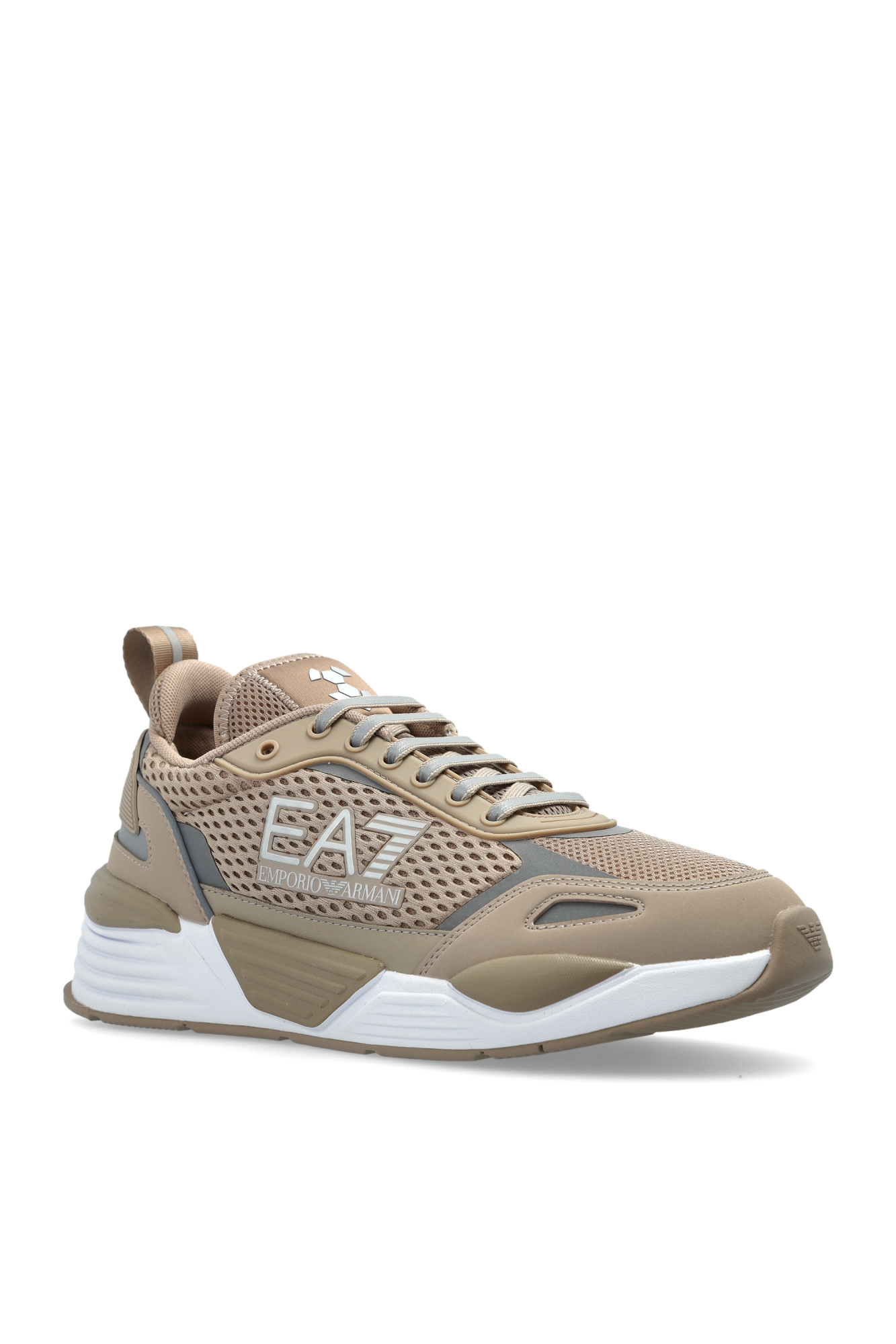 Armani Shoes Ea7 X8x027 Beige Sports Shoes With Logo EA7 Emporio